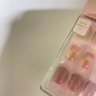 데싱디바 매직프레스 가을신상 숏 스퀘어_3종 중 택1 — 5점을 준 리뷰어가 2021년 10월 올린 사용 사진
