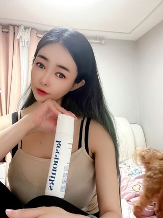 키노닉스 블루밍 세럼 인 미스트 — 5점을 준 리뷰어가 2021년 10월 올린 사용 사진