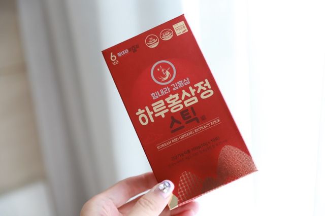 힘내라김홍삼 하루홍삼정스틱 10g x 10포 리뷰 사진