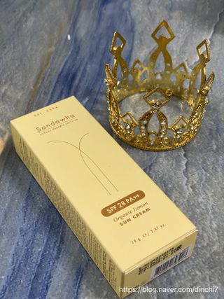 스킨큐어 산다화 유기농 레몬썬크림 — 5점을 준 리뷰어가 2022년 5월 올린 사용 사진