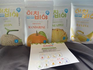 동결건조 과일칩 이치비야 4종 set — 4점을 준 리뷰어가 2021년 9월 올린 사용 사진
