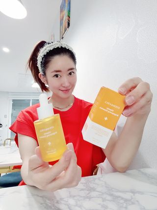 체르엠 스템앤셀 비타민 브라이트닝 에센스 30ml 1개 — 5점을 준 리뷰어가 2022년 3월 올린 사용 사진