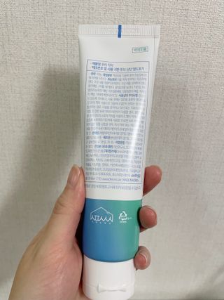 [심폐소생소] 무불소 임산부 천연 치약 — 5점을 준 리뷰어가 2021년 11월 올린 사용 사진