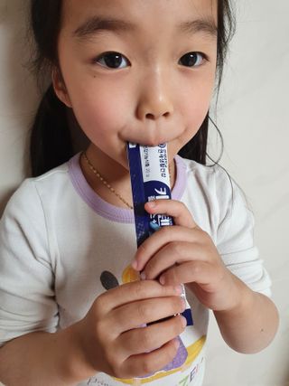 키즈텐플러스 연세 키즈텐 플러스 1개월 — 5점을 준 리뷰어가 2021년 4월 올린 사용 사진