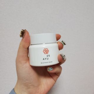 AYU25[아유트웬티파이브]다마스크로즈워터 베이스 천연 수분 촉촉 크림 — 4점을 준 리뷰어가 2021년 4월 올린 사용 사진