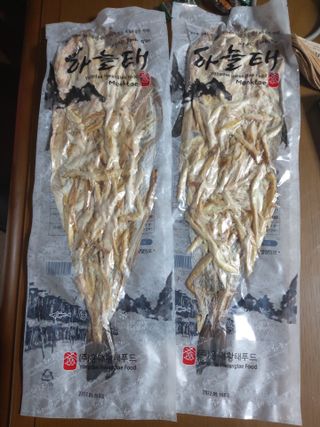 [오늘바스켓] 용대리 손질하늘태 130g — 5점을 준 리뷰어가 2021년 5월 올린 사용 사진