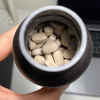 슬림플래닛 녹차카테킨 500mg 애프터밀 — 5점을 준 리뷰어가 2021년 8월 올린 사용 사진