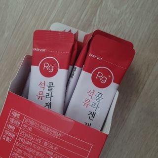 함초록 Rg+ 석류콜라겐젤리 — 5점을 준 리뷰어가 2021년 3월 올린 사용 사진