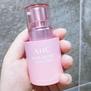 AHC 아우라 시크릿 톤업 벨벳 — 3.5점을 준 리뷰어가 2021년 4월 올린 사용 사진