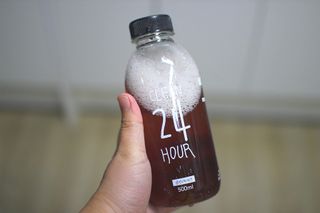 클린24시간 1BOX(5포) + 전용보틀(500ml) — 5점을 준 리뷰어가 2022년 12월 올린 사용 사진