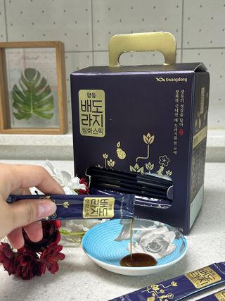 광동생활건강 나우 [광동] 배도라지 쌍화스틱 10mL x 100포 — 5점을 준 리뷰어가 2023년 2월 올린 사용 사진