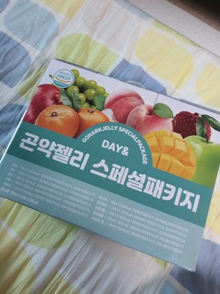 참앤들황토농원 10가지 맛, 입맛대로 스페셜하게~ 가볍게 한 포 땡! 곤약젤리 스페셜 패키지 130ml x 30포 — 5점을 준 리뷰어가 2023년 1월 올린 사용 사진