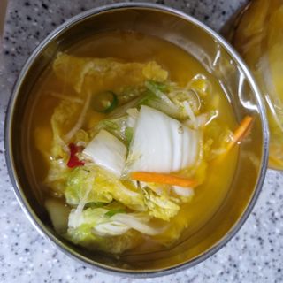 셰프애찬 단호박 백김치 1kg — 5점을 준 리뷰어가 2022년 10월 올린 사용 사진