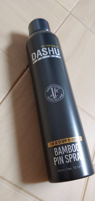 다슈코리아 다슈 포 맨 프리미엄 밤부 핀 스프레이 300ml — 4.5점을 준 리뷰어가 2021년 1월 올린 사용 사진