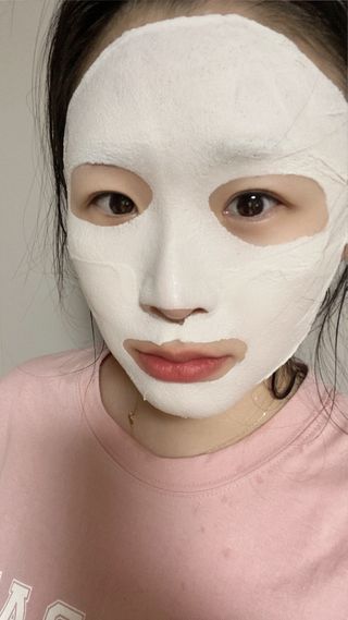 아이디플라코스메틱 페이스핏 플라스터 마스크 _ 리뉴얼 — 5점을 준 리뷰어가 2022년 4월 올린 사용 사진