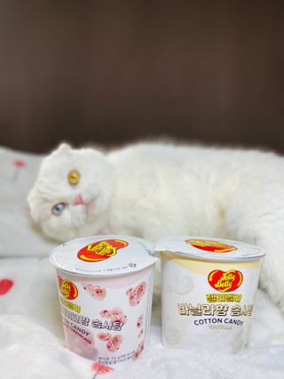 젤리벨리 솜사탕 2종-딸기치즈케이크, 바닐라 — 5점을 준 리뷰어가 2022년 4월 올린 사용 사진
