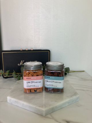 페페로니 진짜 오메가3 연어+소고기 180g+180g — 5점을 준 리뷰어가 2021년 7월 올린 사용 사진