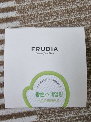 [후르디아] 약산성  모공 필링 패드(70매) — 5점을 준 리뷰어가 2021년 5월 올린 사용 사진