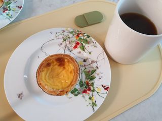 디앙뜨 포르투갈 에그타르트 오리지널 맛+패션후르츠 맛 중 택1 — 4점을 준 리뷰어가 2021년 7월 올린 사용 사진
