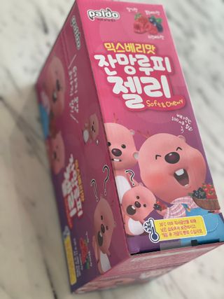 [팔도] 잔망루피젤리 믹스베리맛 42g 8개 — 5점을 준 리뷰어가 2022년 1월 올린 사용 사진