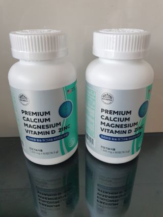 서울약사신협 네이처픽_칼슘마그네슘비타민D_1,305mg x 120캡슐 — 5점을 준 리뷰어가 2021년 9월 올린 사용 사진