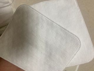 디어엘로디 프리미엄 유기농 유아 솜티슈 40매 3Pack +60매 1Pack 혼합형 — 4점을 준 리뷰어가 2021년 4월 올린 사용 사진