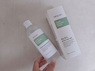 나나스킨 하이드로릴렉싱토너 — 5점을 준 리뷰어가 2021년 6월 올린 사용 사진