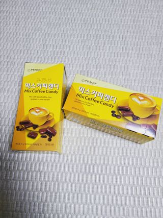 (주) 피치코리아 믹스커피캔디76g x2개입 — 5점을 준 리뷰어가 2022년 11월 올린 사용 사진