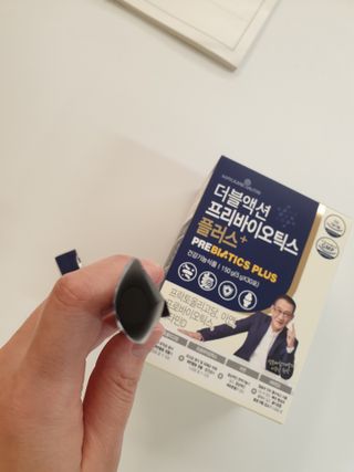 메이준뉴트리 더블액션 프리바이오틱스 플러스+ — 5점을 준 리뷰어가 2021년 6월 올린 사용 사진