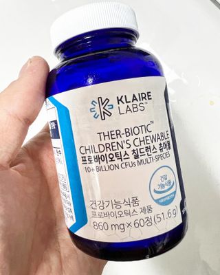 [Dr.PNT] 닥터피엔티 프로바이오틱스 칠드런스 츄어블 / 2개월분 — 4점을 준 리뷰어가 2023년 1월 올린 사용 사진