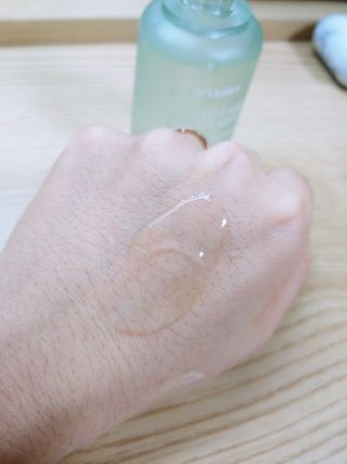 아르비엔 마일드케어 비건 시카세럼 — 3점을 준 리뷰어가 2021년 2월 올린 사용 사진