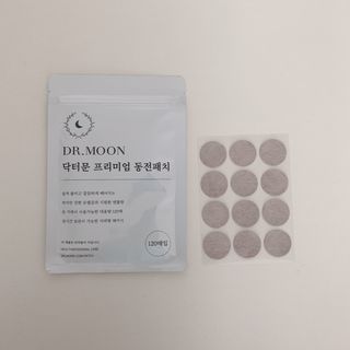 [닥터문] 프리미엄 동전패치 멘톨향 120매 — 5점을 준 리뷰어가 2022년 7월 올린 사용 사진