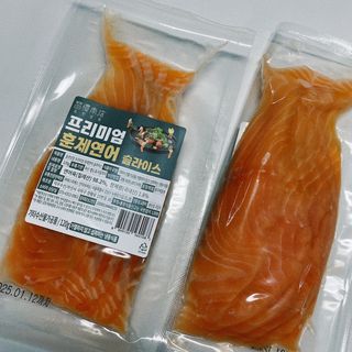 밸런스 다이어트랩 밸다랩 프리미엄 훈제연어 슬라이스 120g — 4점을 준 리뷰어가 2023년 4월 올린 사용 사진