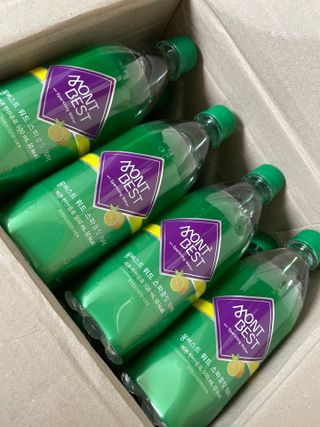 몽베스트 Montbest with Sparkling water Lemon OR Lime 20병(랜덤) — 5점을 준 리뷰어가 2021년 10월 올린 사용 사진
