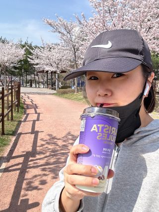 바리스타룰스 돌체 라떼 — 5점을 준 리뷰어가 2023년 4월 올린 사용 사진