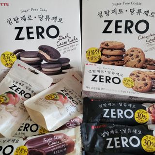 ZERO (초콜릿 칩 쿠키, 카카오 케이크, 후르츠 젤리, 아이스 콜라, 아이스 초코바) — 5점을 준 리뷰어가 2022년 6월 올린 사용 사진