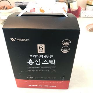 [푸름웰니스] 프리미엄 6년근 홍삼스틱 3mg x 100포 — 5점을 준 리뷰어가 2022년 4월 올린 사용 사진