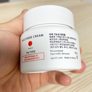 AYU25[아유트웬티파이브]다마스크로즈워터 베이스 천연 수분 촉촉 크림 — 5점을 준 리뷰어가 2021년 4월 올린 사용 사진