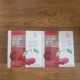 자연에온 가득담은 몽모랑시 타트체리 콜라겐 젤리스틱 — 5점을 준 리뷰어가 2021년 1월 올린 사용 사진