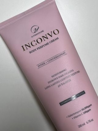 오투에니원 인컨보 바디 퍼퓸 크림 200ml — 4.5점을 준 리뷰어가 2023년 2월 올린 사용 사진