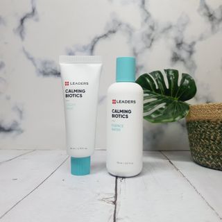 리더스코스메틱 리더스 카밍 바이오틱스 #1등 진정 기획세트 [에센스 워터150ml + 크림 마스크80ml] — 5점을 준 리뷰어가 2022년 8월 올린 사용 사진