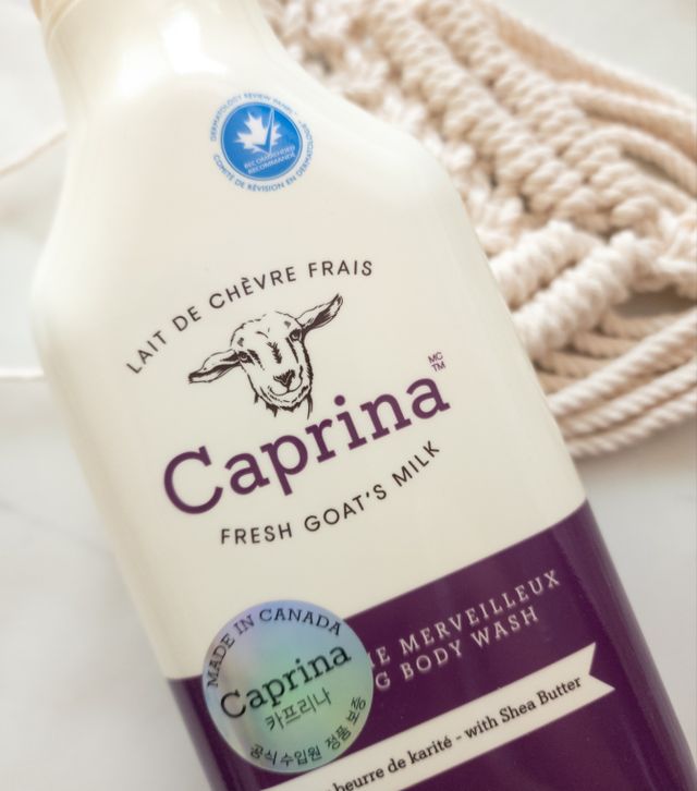 카프리나 프레쉬 산양밀크 어메이징 바디워시 500ml (시어버터 향) 리뷰 사진