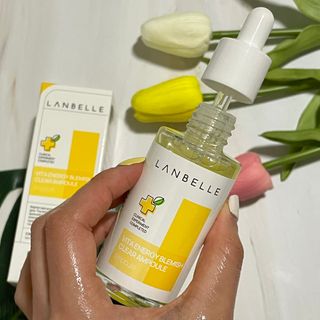랑벨 비타 에너지 잡티 앰플 50ml 고농축 비타민, 저자극, 수분 촉촉, 미백 앰플 — 5점을 준 리뷰어가 2022년 4월 올린 사용 사진