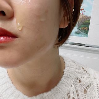 프리마인 메이크업과 들뜨는 각질까지 한방에 깐달걀로! 순하기까지한 셀베이스 그린티클렌저(200ml) — 5점을 준 리뷰어가 2023년 5월 올린 사용 사진