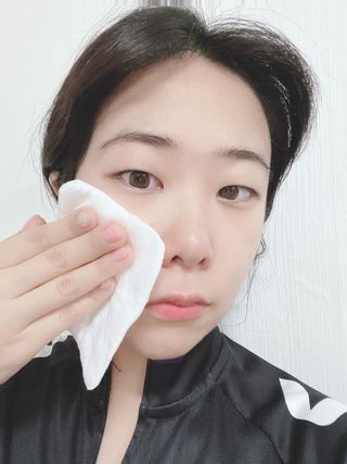 디어엘로디 프리미엄 유기농 베이비 솜티슈 40매 3 + 1 PACK — 5점을 준 리뷰어가 2021년 3월 올린 사용 사진