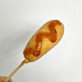 오마뎅 한우핫도그 — 5점을 준 리뷰어가 2021년 5월 올린 사용 사진