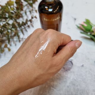 스킨큐어 산다화 비타민c 화이트닝 토너 150ml — 5점을 준 리뷰어가 2022년 2월 올린 사용 사진