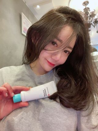 리더스코스메틱 리더스 카밍 바이오틱스 크림 마스크 — 5점을 준 리뷰어가 2021년 4월 올린 사용 사진