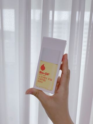 바이오오일 [바이오-오일] 스킨케어 오일 내추럴 60ml — 5점을 준 리뷰어가 2021년 8월 올린 사용 사진