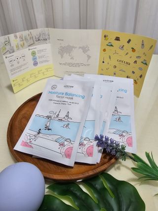 세뚜아(Cettua) [세뚜아] 모이스처 밸런싱 페이셜 마스크 Cettua Moisture Balancing Facial Mask 5매 — 5점을 준 리뷰어가 2024년 3월 올린 사용 사진